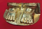 Devotee Donates Gold Padukas Worth ₹56.59 Lakh to Shri Vitthal Rukmini Temple