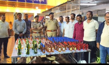 Pandharpur Police Crack Down Ahead of Ashadhi Wari: Illicit Liquor Worth ₹11.42 Lakh Seized