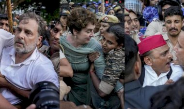 Rahul, Priyanka, Akhilesh detained from protest site near PM's residence; thousands regroup at CJP's Jantar Mantar protest site 