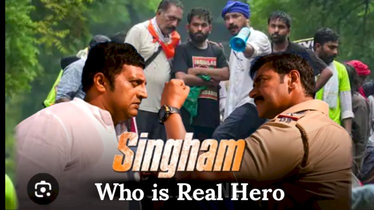 "The Real Singham is at Jantar Mantar": Ajay Devgn Trolled Over 'Singham' 15th Anniversary Post