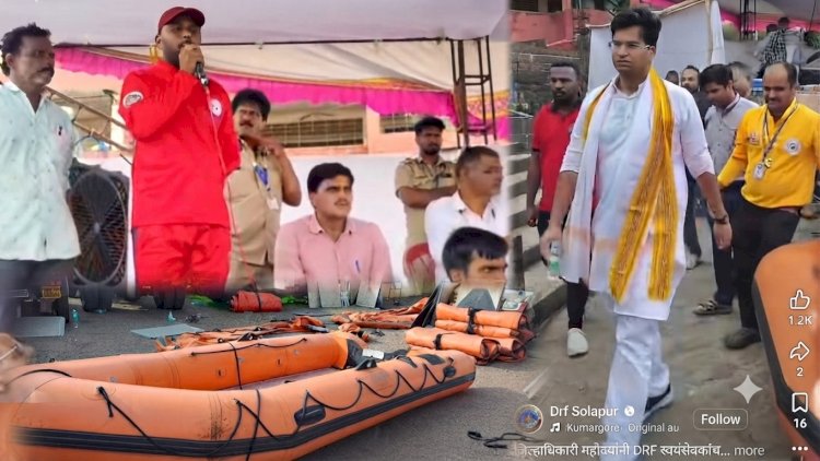 35 Devotees Safely Rescued from Chandrabhaga River Under Collector S. Karthikeyan’s Guidance